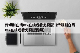 传媒剧在线mv在线观看免费版（传媒剧在线mv在线观看免费版视频）